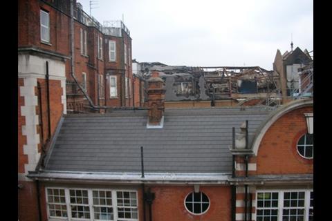 Roof of Royal Marsden Hospital